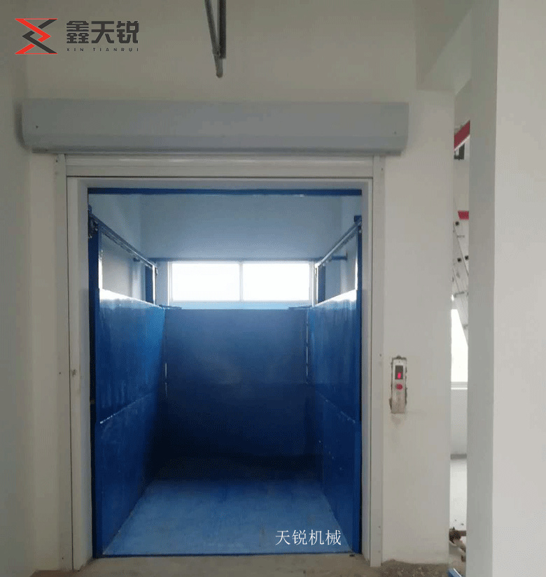 德州上货专用导轨式升降货梯